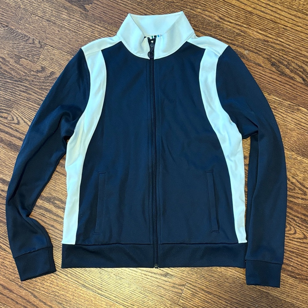 Tory Sport color-block zip track jacket